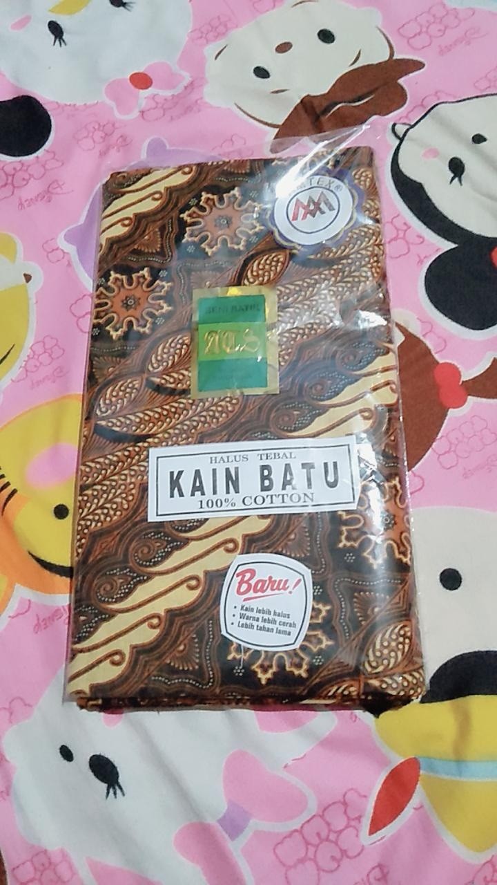 Kain Batik / Kain Panjang Dua Palu Solo Cap Cent 1.9 X 1 Meter