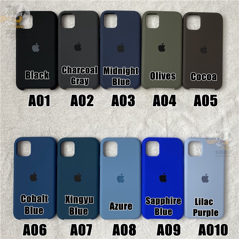 [[Tertutup Penuh] Silicon Case iPhone 12 Pro Max i12 mini i11promax i6 6SPlus 7 8 7Plus/8plus/X/XS/xsmax Casing iPhone SE 2020 Cover