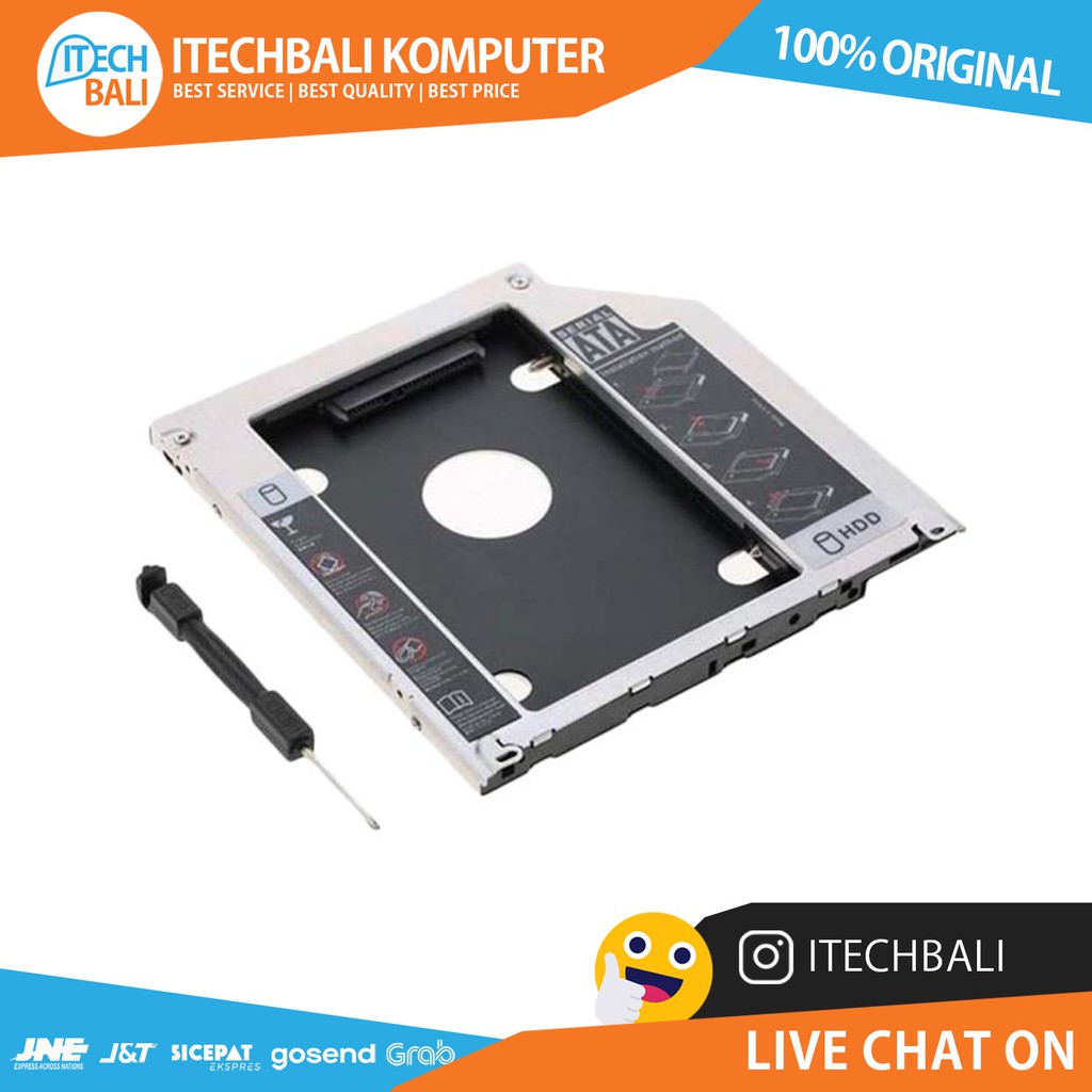 Hdd Caddy M-TECH 12.7mm  | ITECHBALI