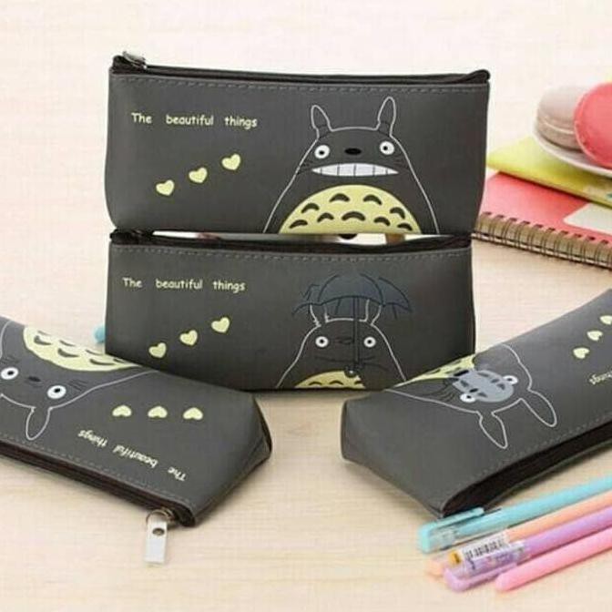 

FREEONGKIR Tempat Pensil Totoro Bahan PU DR279