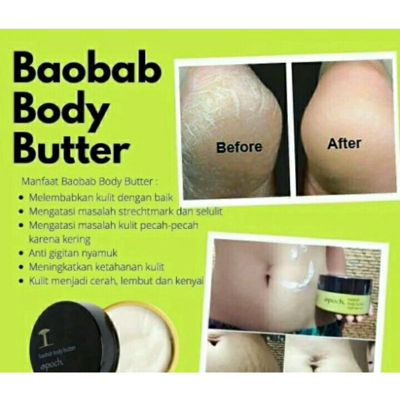 EPOCH baobab body butter