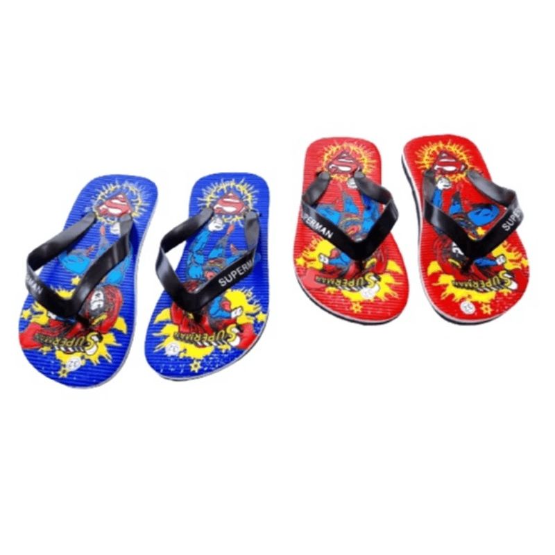 Sandal Jepit Anak Laki Laki Superman