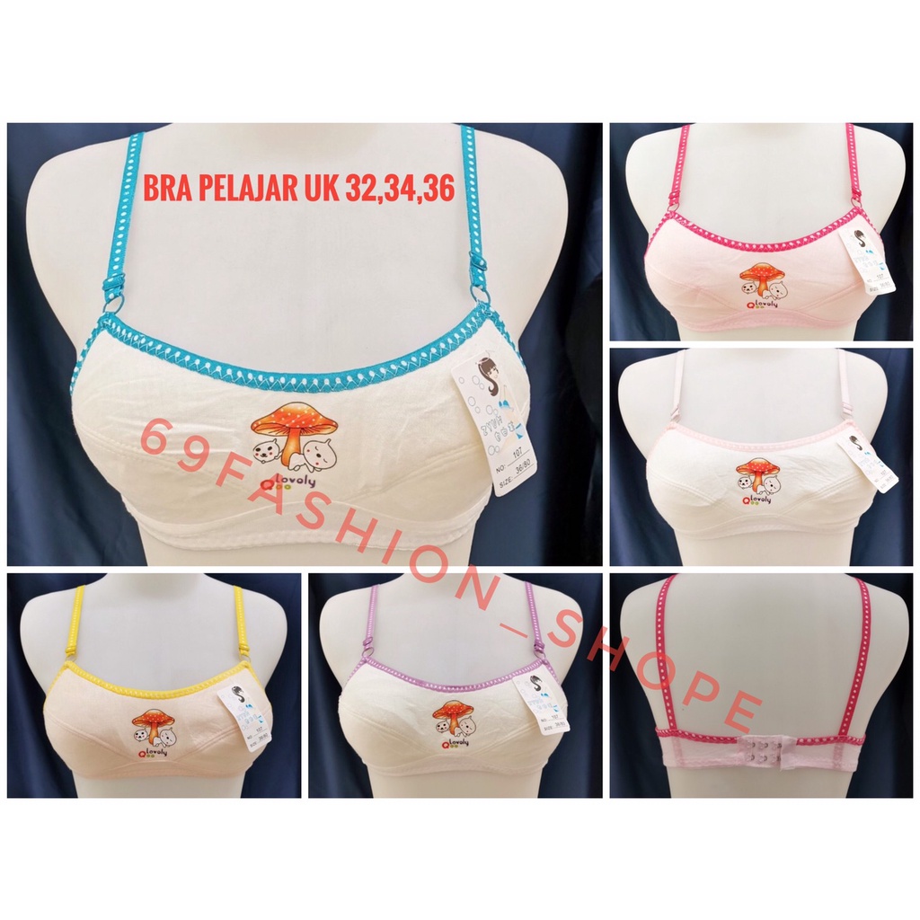 BRA ANAK REMAJA / BH PELAJAR / MINISET ANAK REMAJA BUSA TIPIS MODEL BRA  IMPORT BEST SELLER PRODUCT