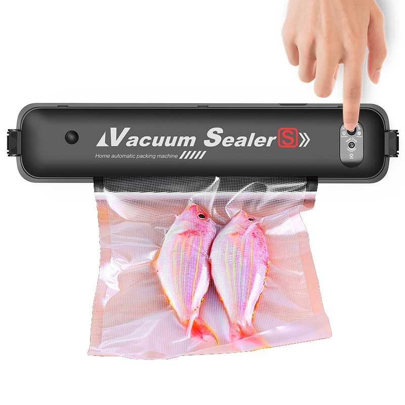 (BISA COD) RVOSTR VOCORY Food Vacuum Sealer Elektrik Plastik 240V 80W - HF002