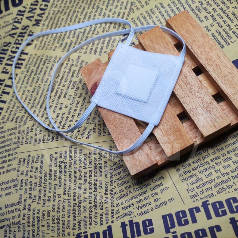 Eyepatch Putih Penutup Mata Cosplay Mata Satu, Kaneki Ken, Rika Takanashi, Misaki Mei, Mata Malas Lazy Eye