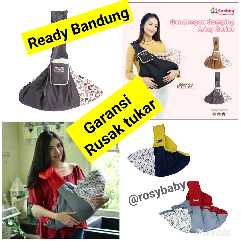 Gendongan samping snobby TPG1642 line series gendongan baby