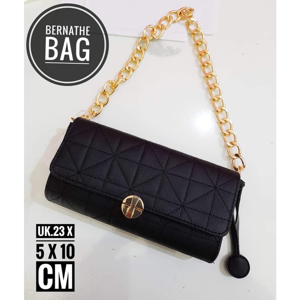 Tas bahu wanita Sophie martin BERNATHE BAG Sophie Paris Tas pesta tali rantai plastik promo