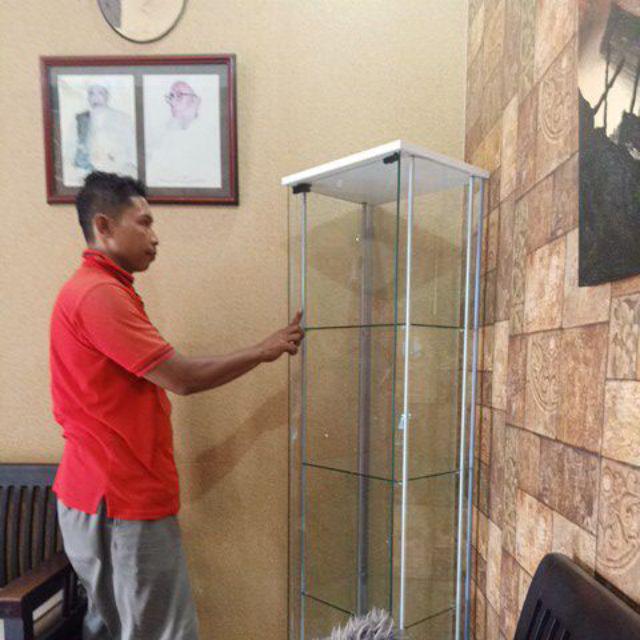 Lh 6403 Graver Benefit Seri Vitrine Lemari Etalase Kaca