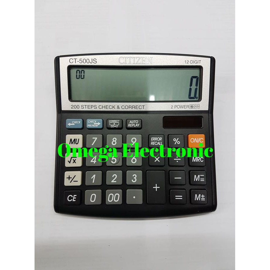 

ORIGINAL CITIZEN CT-500JS KALKULATOR MEJA CHECK CORRECT CT 500 JS - CUCI GUDANG LHOOO