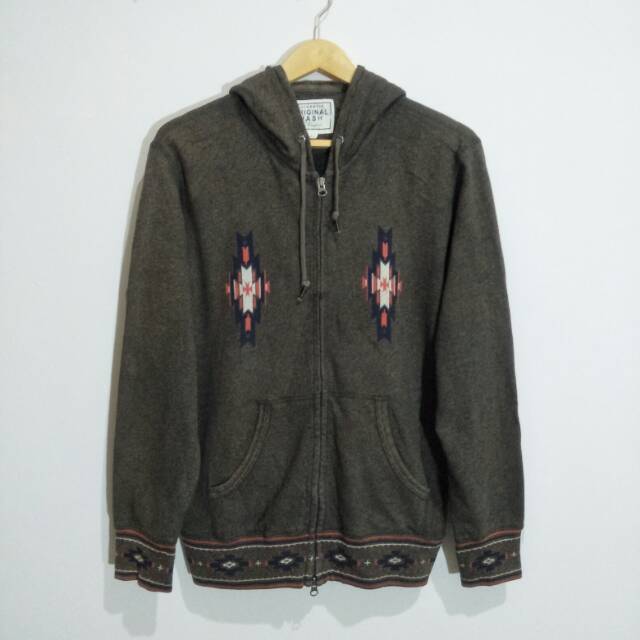 Ziphoodie Hoodie Jaket Sweater Uniqlo Navajo Original
