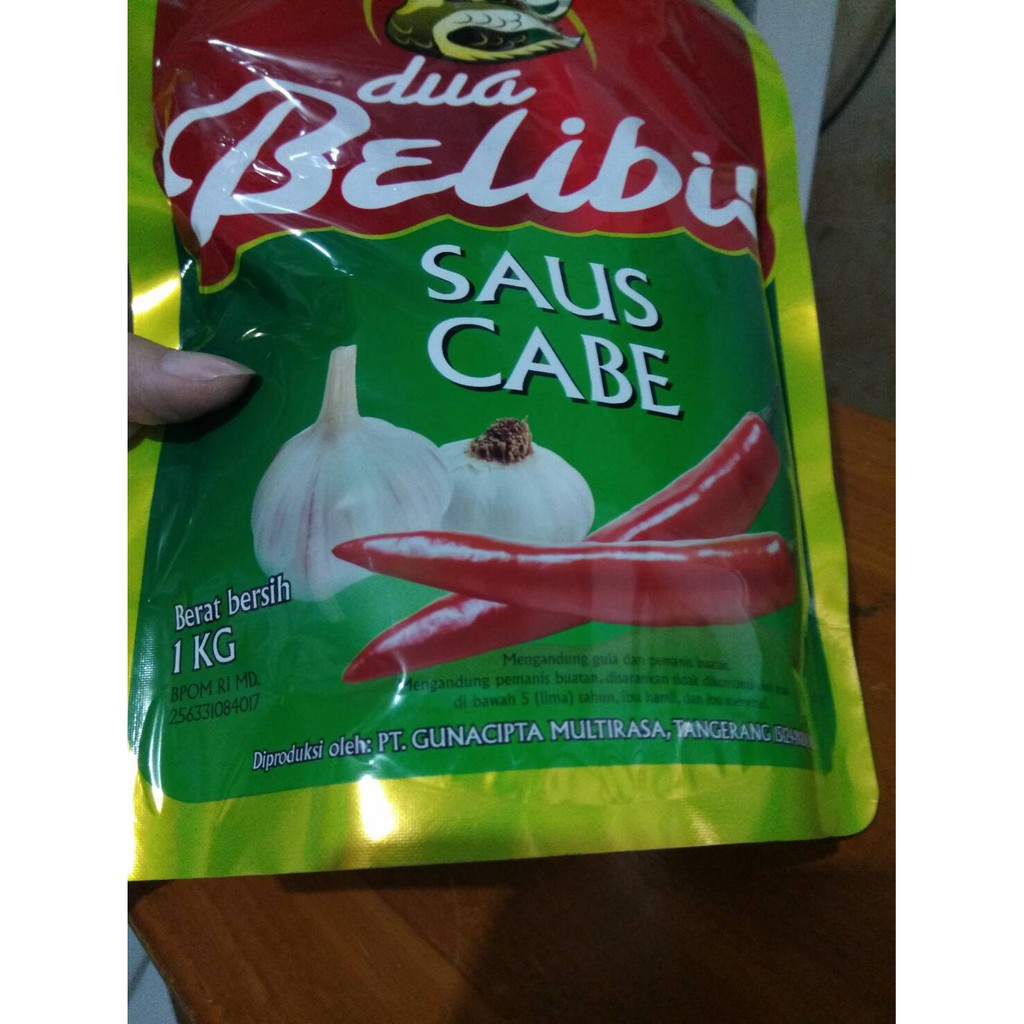 SAMBEL DUA BELIBIS SAUS CABE 1 KG