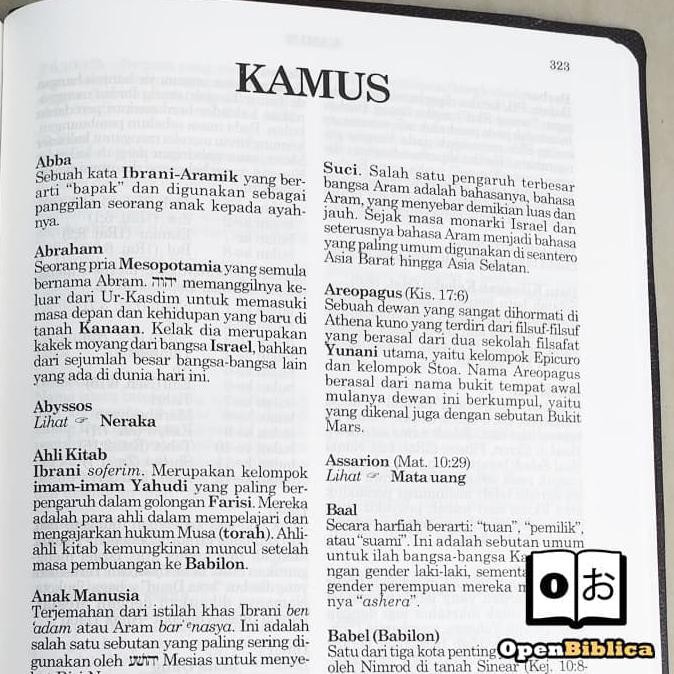 Alkitab Ilt3 Yalensa - Indonesian Literal Translation