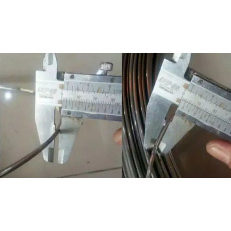 Kawat stainless 304 3mm Hard Panjang 5meter
