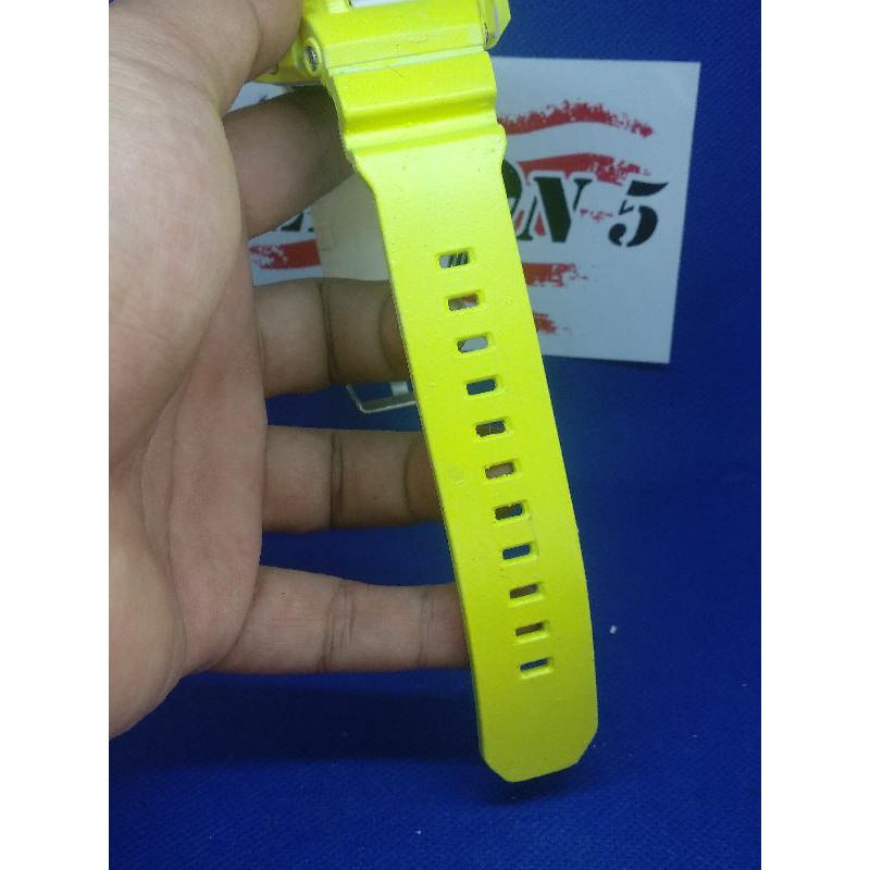 casio Gshock GDX6900HT yellow second istimewa rare