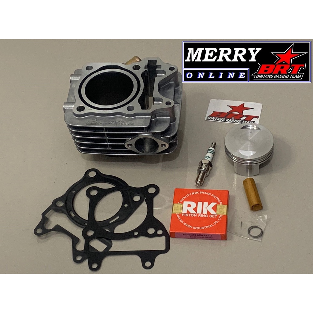 Promo 1704 Paket Bore Up BRT Blok Casting Double Cooler Honda Vario 125 150 / PCX 150 / ADV 150 GEN 3