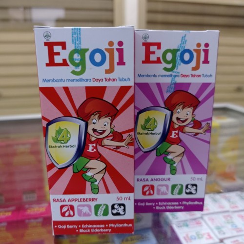 Egoji Syrup 50ml Multivitamin Daya tahan Tubuh Anak ORIGINAL-BPOM