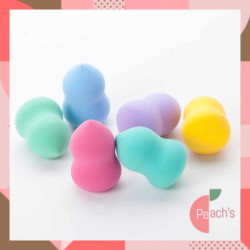Jual PEACH Beauty Sponge Blender Gourd Spons Make Up Egg Beauty