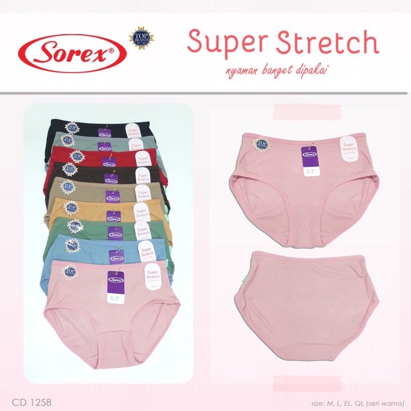 gos  Sorex 15232 Sorex 1258 Celana Dalam SOFT &amp; COMFORT.