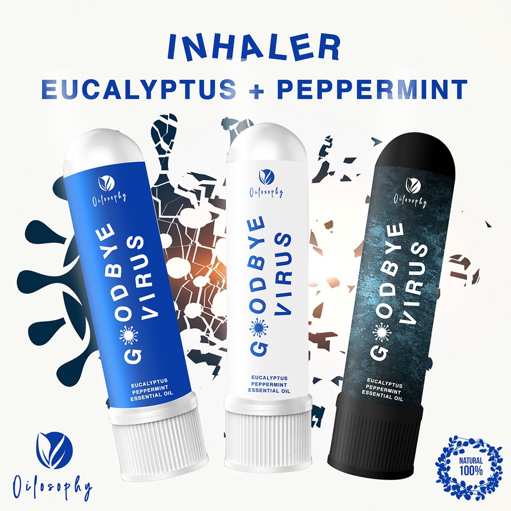 INHALLER ANTI VIRUS | SESAK NAFAS | EUCALYPTUS PEPPERMINT INHALLER I ALAT BANTU PERNAPASAN