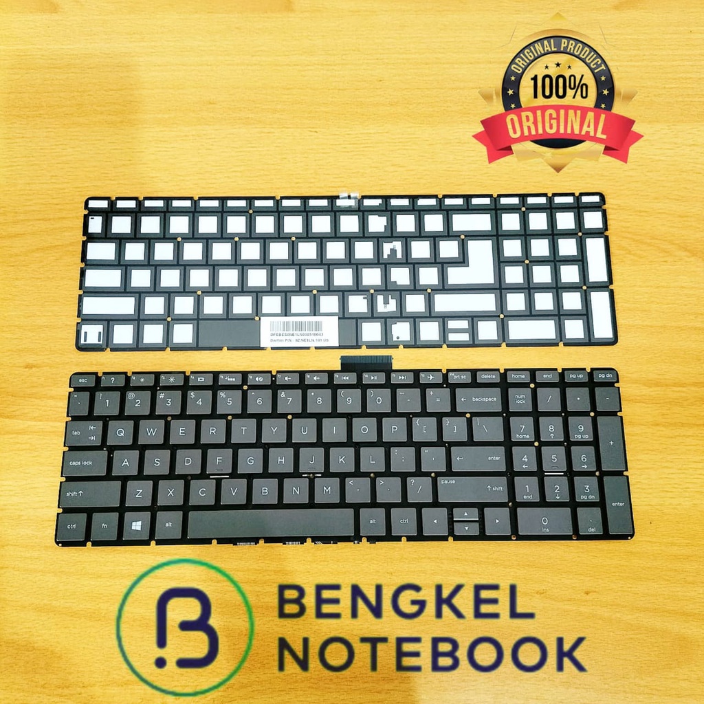 Keyboard Laptop HP Touchsmart 15-AK 15-AU 15-BC 15-CB Hitam/Black