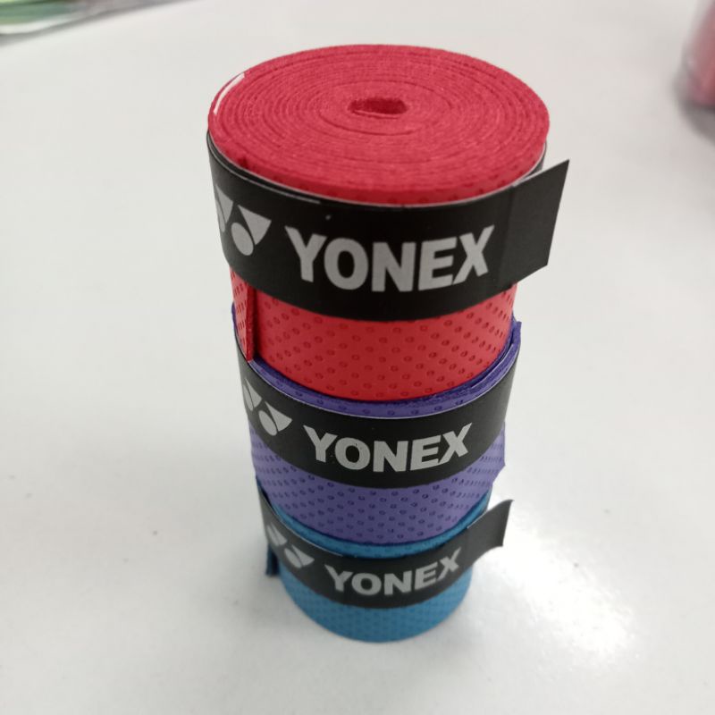 Grip raket racket bulutangkis badminton tenis yonex bintik karet original