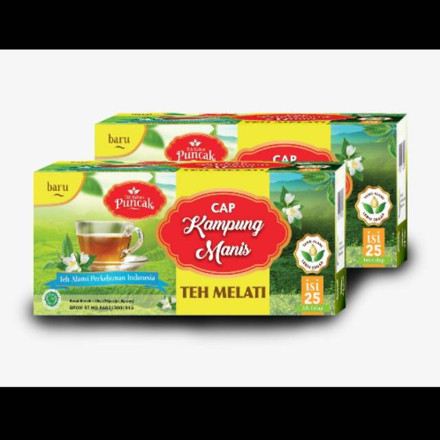 

Teh cap kampung manis melati