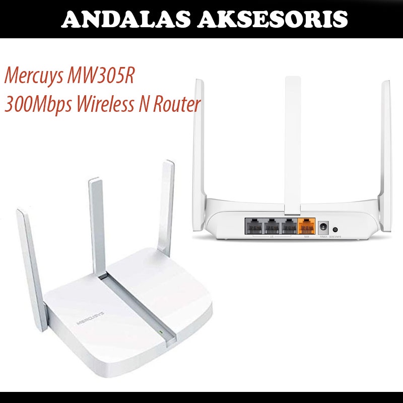 Router mercusys MW305R 300Mbps Wireless Wifi