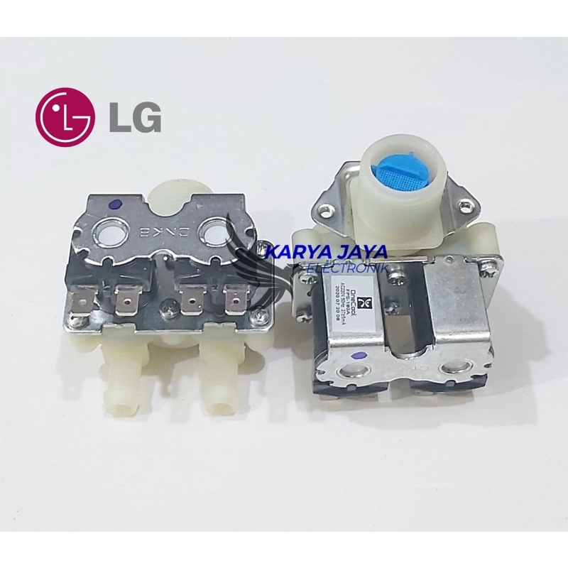 Selenoid Water Inlet Valve 2 Inlet Mesin Cuci LG Front Loading - Selenoid Mesin Cuci LG Double