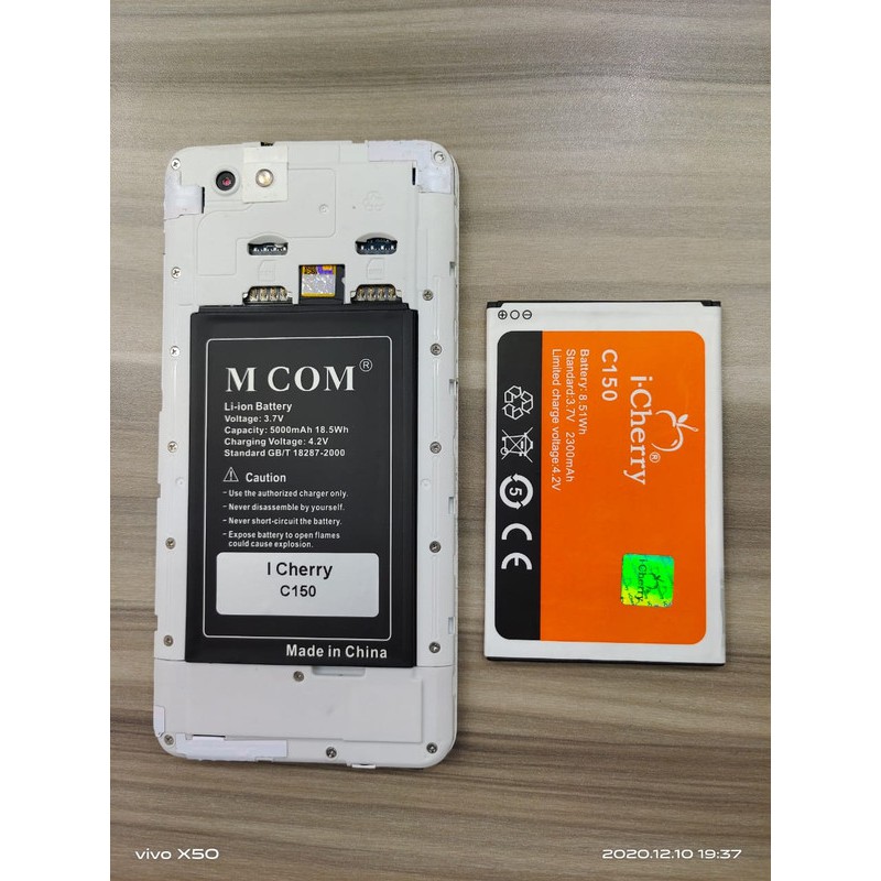 Battery Batre Baterai Double Power Mcom i-Cherry iCherry C150