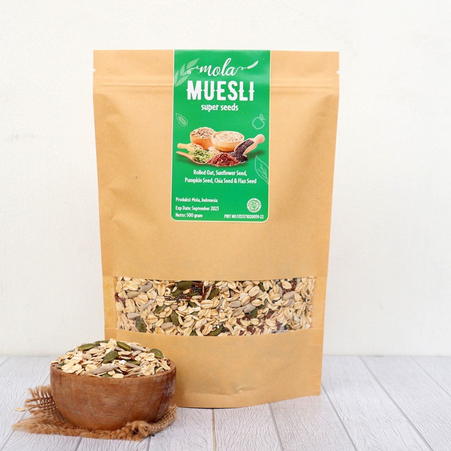 Paket Mola Muesli Bebas Pilih Rasa