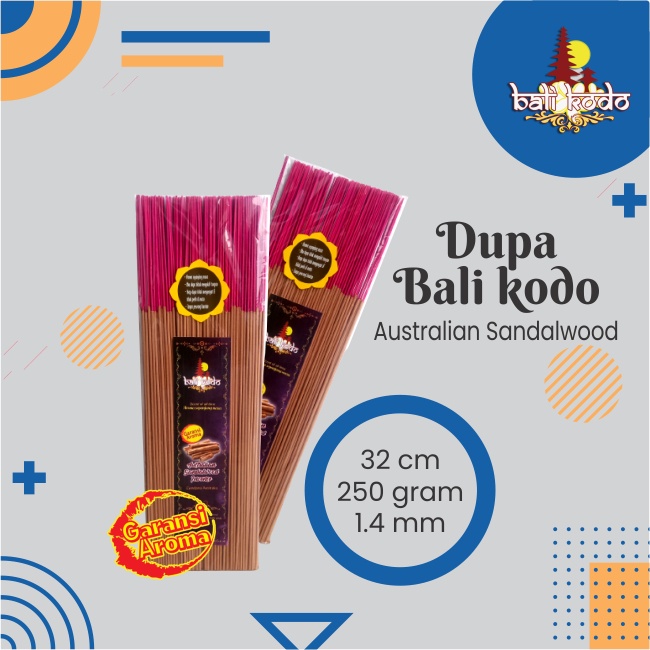 Dupa Hio Wangi Harum Alami Bali Kodo Cendana Australia 250gram