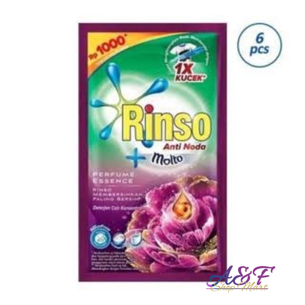 Rinso Molto Perfume Essence 38ml isi 6 Sachet