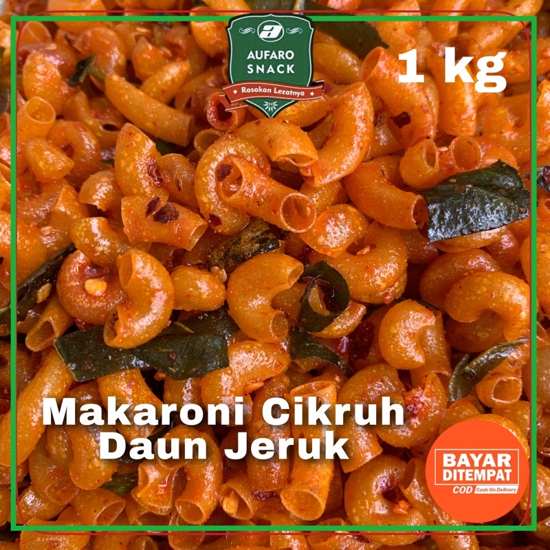 

MAKARONI BANTET PEDAS DAUN JERUK KILOAN 1KG CIKRUH