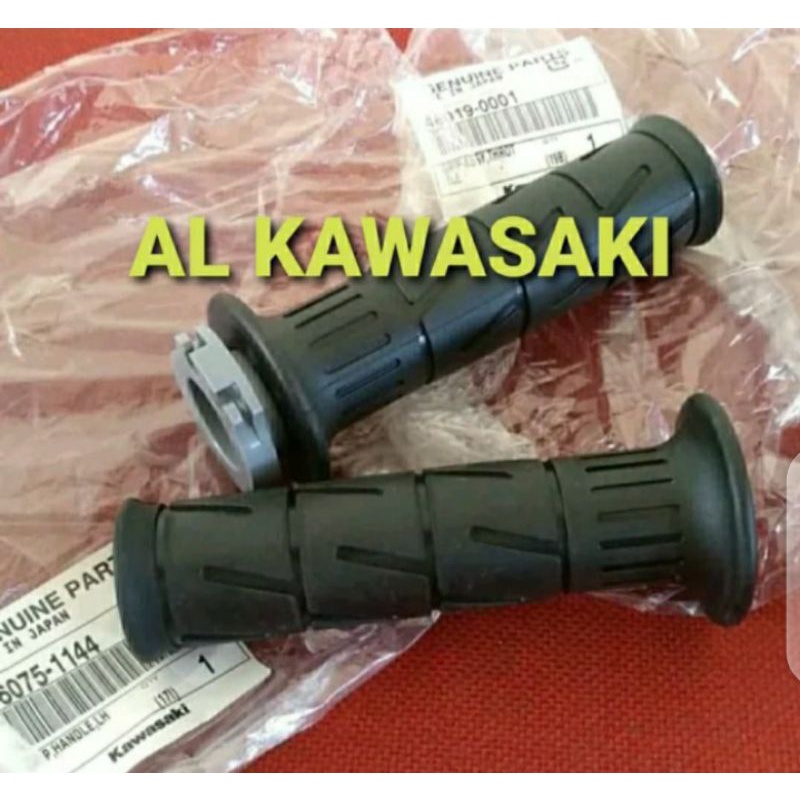 grip gas selongsong gas handgrip ninja 250r 250 karbu original