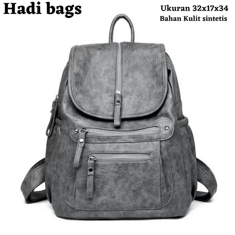 TAS WANITA CUCI GUDANG TAS RANSEL FASHION BACKPACK KULIAH