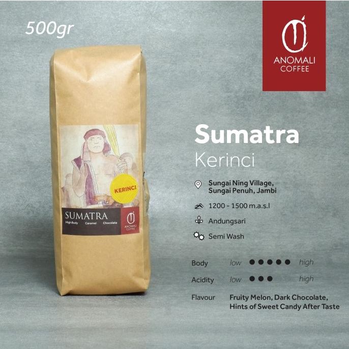 

[COD] Anomali Coffee Biji Kopi Sumatra Kerinci 500gr [COD]