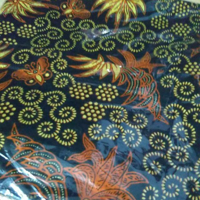 Bswart Batik Hrb026 Kenongo Hem Pendek Padi Pekalongan M L Xl Batik Pria Murah Modern Grosir