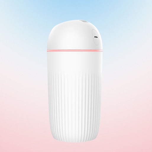 YUHO Diffuser humidifier mobil portable essential oil reed hampers safe care aromatheraphy pembersih udara Pelembab minyak esensial aromaterapi parfum pengharum uap ruangan air purifier penyejuk infuser minimisk-Putih 420ml