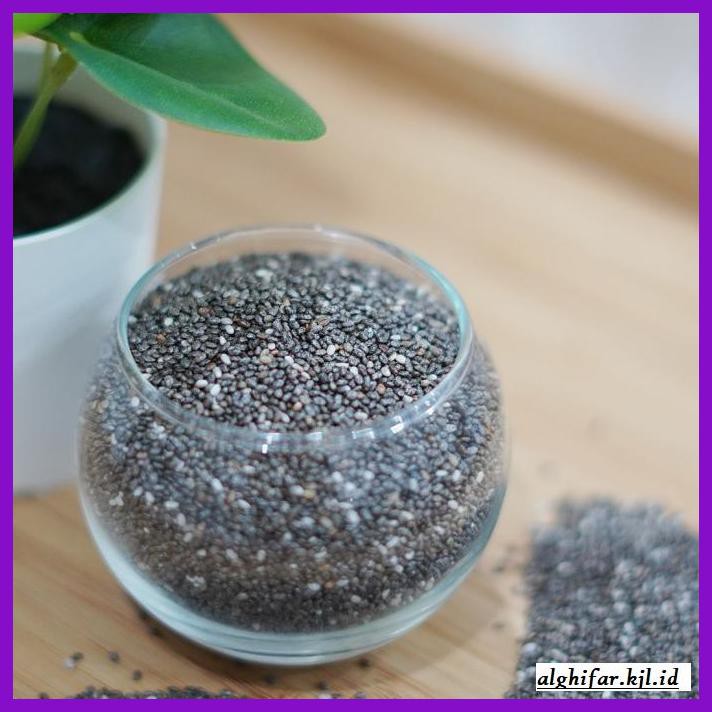 

Makanan-Kering- Chia Seed Mexico Organik 250 Gram Biji Chia Hitam Premium -Aneka.