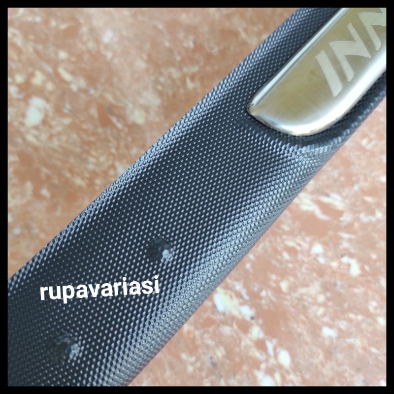 sill plate silplate pintu belakang BAGASI toyota inova innova lama 2004 sampai 2008 lengkung full 2005 2006 2007 hitam plastik tipe e g luxury diesel