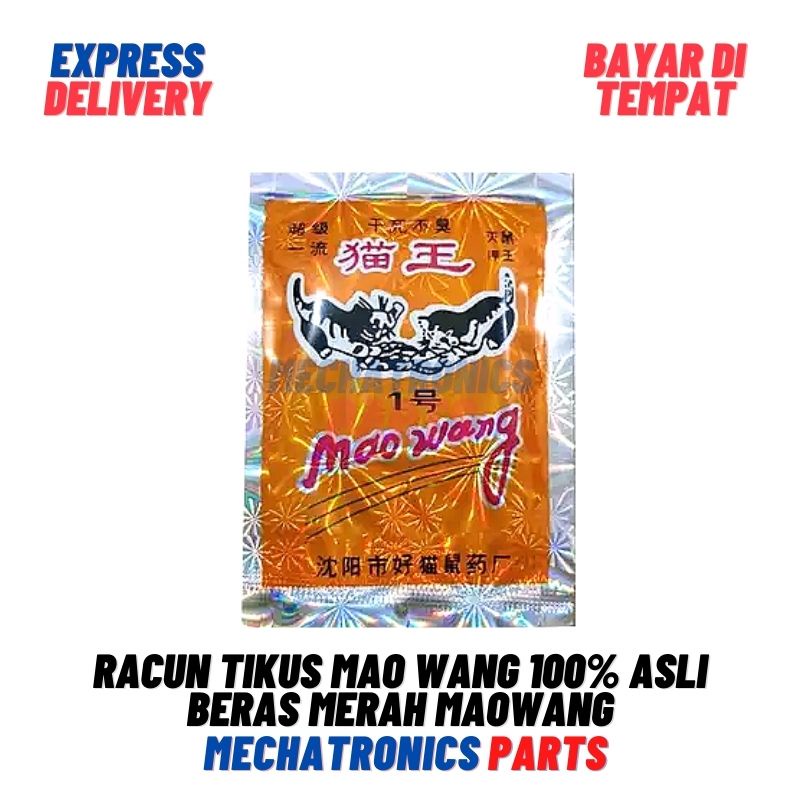 Racun Tikus Mao Wang 100% Asli Beras Merah Di Jamin Ampuh maowang