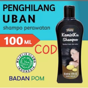 COD Kemiriku Shampo Penghilang Uban Paling Ampuh / Shampo Kemiriku 100ML / Minyak kemiri asli origin