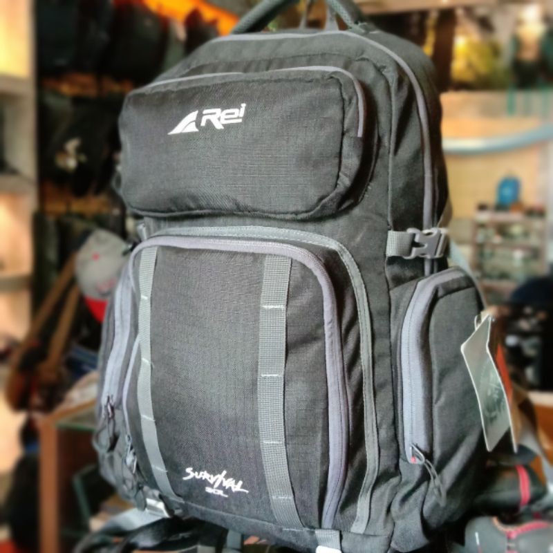 Tas Ransel Outdoor Pria Wanita Rei Original Arei Survival 30L