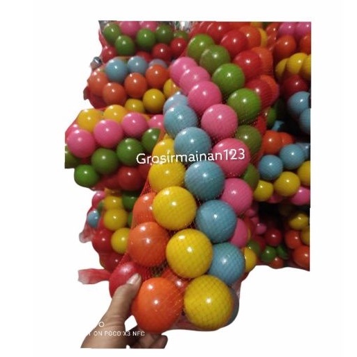 50 pcs bola mandi gede grosir