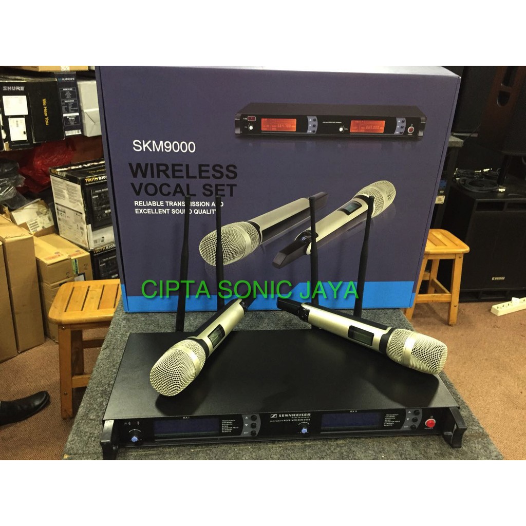 MIC WIRELESS 4 antena mic SENHEISER SKM 9000 / SKM9000