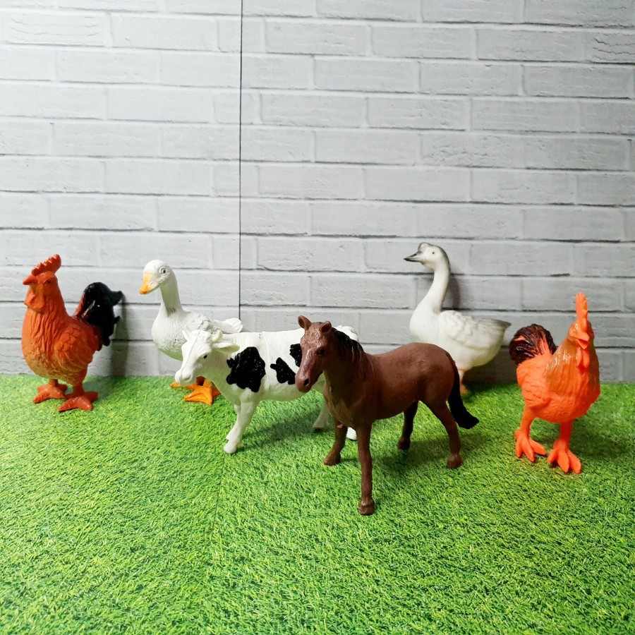 Mainan Set Animal Unggas dan Hewan Ternak - mainan kado