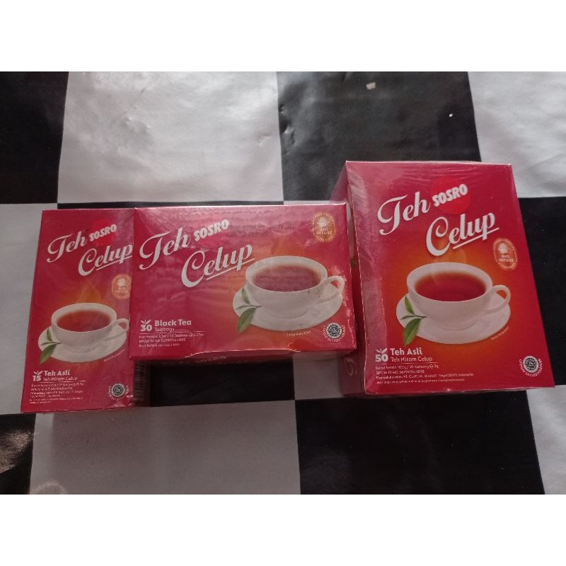 

Teh Celup Sosro 15/30/50
