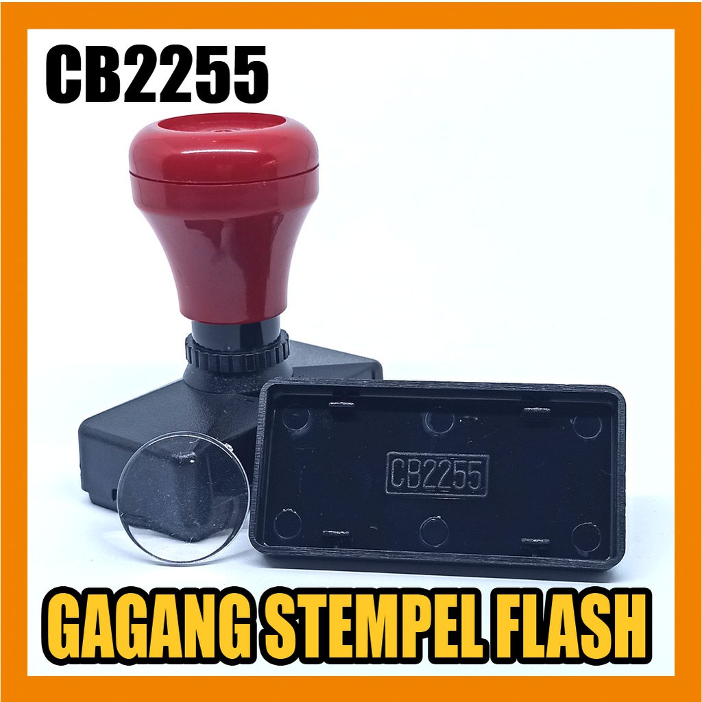 

Gagang Stempel Flash Ukuran 22x55 mm