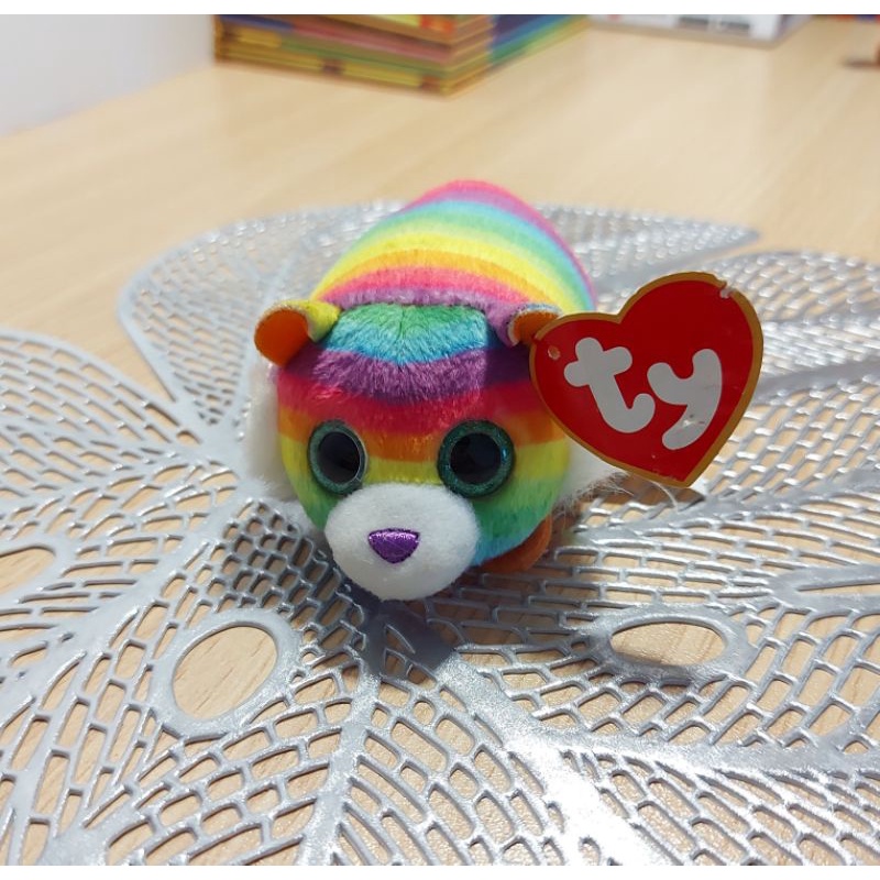 Boneka Mcd Happy Meal Harimau Pelangi Tiggy Merk Ty