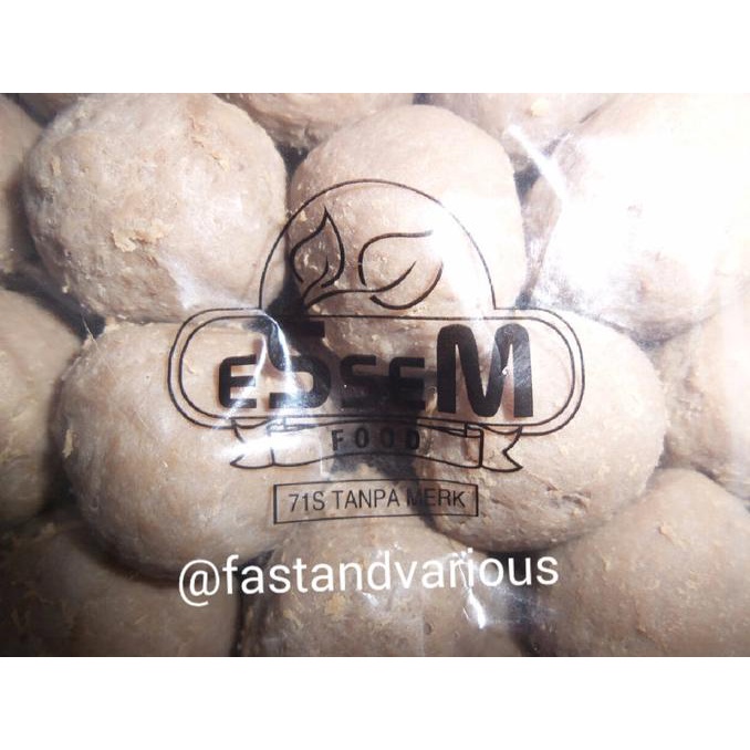 

MAKANAN BEKU / BASO SAPI SUPER POLOS ESSEM FOOD/FROZEN FOOD/MAKANAN BEKU NON COD